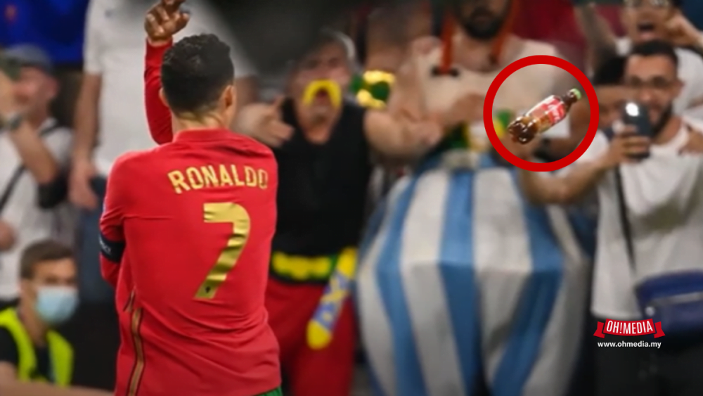 Ronaldo dibaling botol | kakak dedah rahsia cristiano ronaldo | oh Media Ronaldo Dibaling Botol