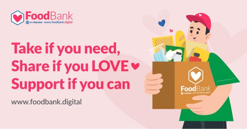 Foodbank.digital tawar bantuan pek makanan