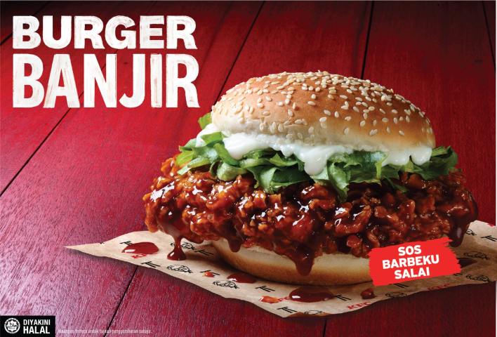 Burger Banjir KFC