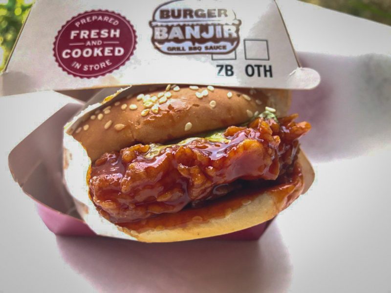 Banjir burger Singapore's 'Burger