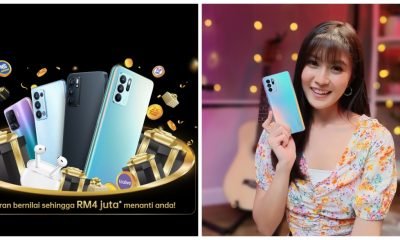 elizabeth tan with OPPO phone