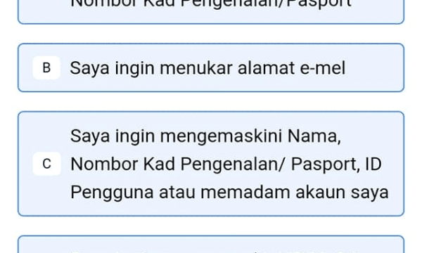 Padam akaun mysejahtera lama3