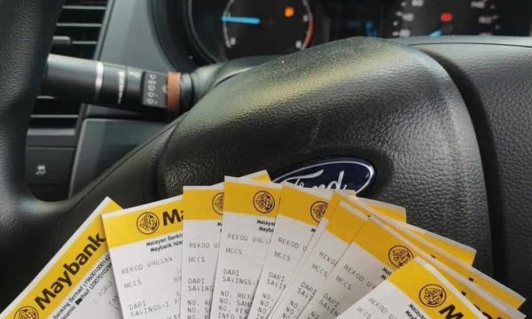 Cara bayar saman melalui atm maybank 06