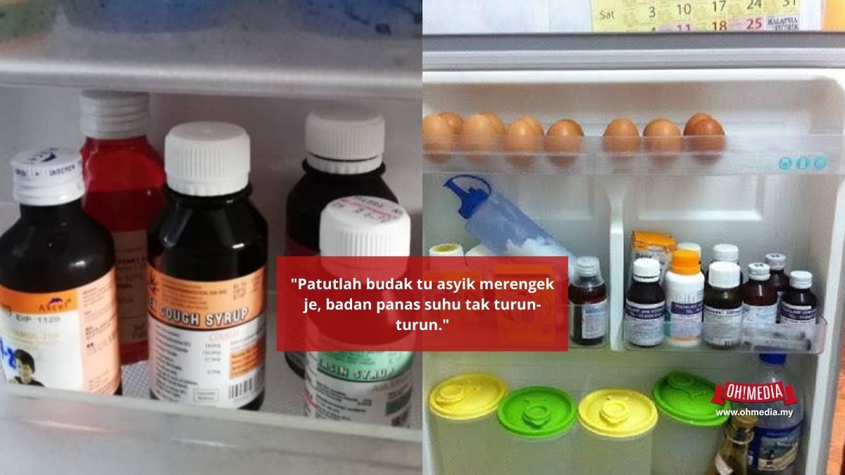 Doktor Dedah Bahaya Simpan Ubat Demam Lama Sangat Dalam Peti Sejuk Oh Media