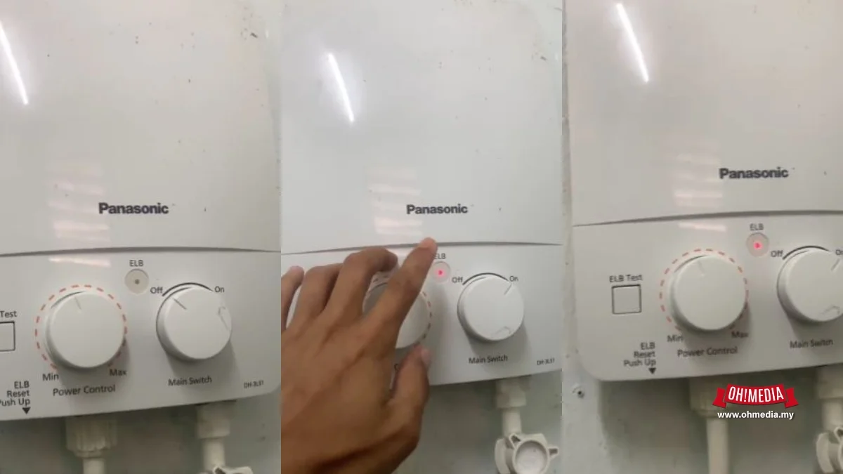 Lelaki Ini Kongsi Cara Periksa Keselamatan Water Heater Di Rumah, Buat  Seminggu Sekali | Oh! Media
