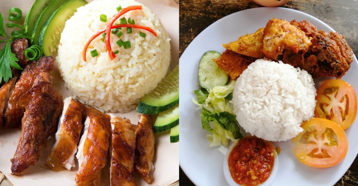 Nasi ayam kukus yasmin rs