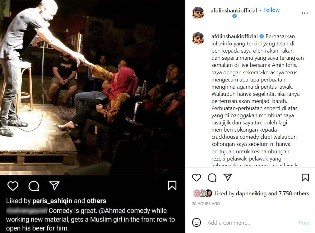 Afdlin Shauki