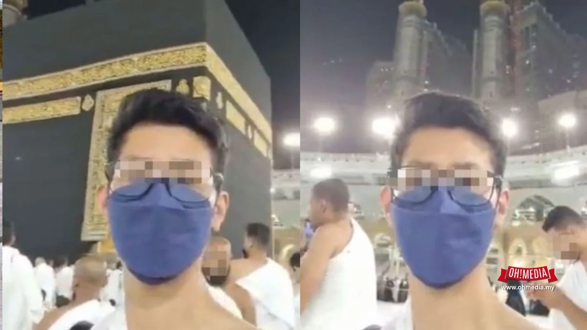 Ohmedia pengkid pergi umrah