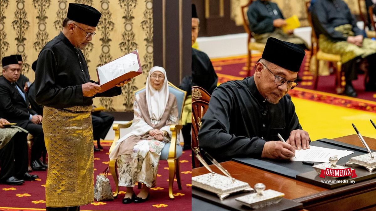 Anwar Ibrahim angkat sumpah