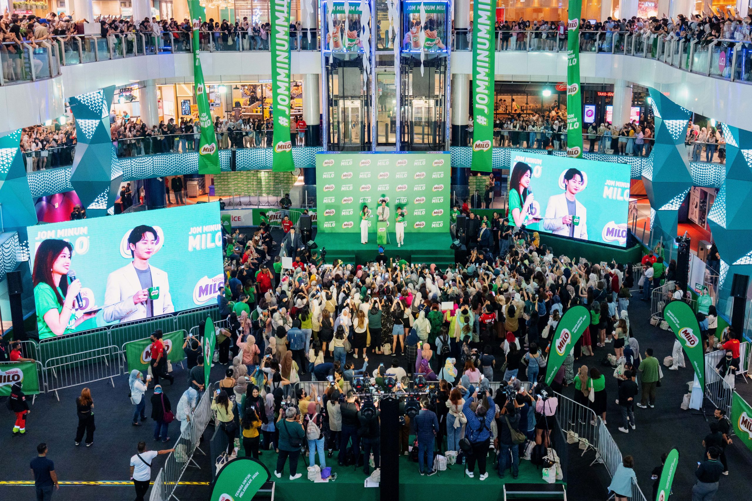 Kolaborasi Dengan Park Seo-Joon, Ribuan Peminat Sambut Seruan #JomMinumMilo