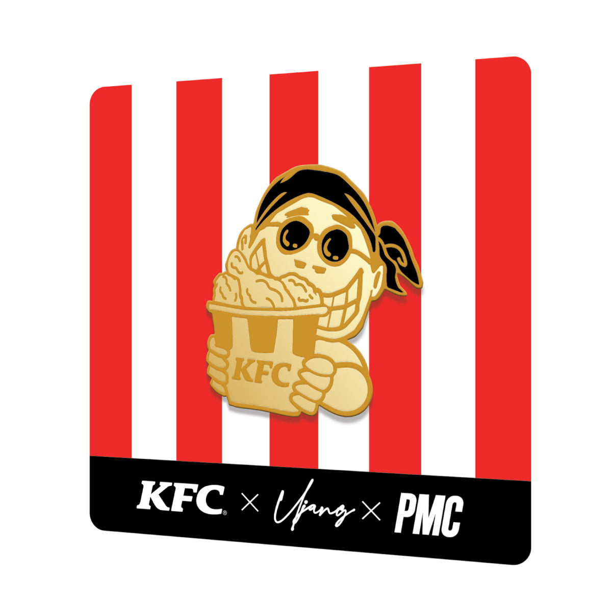 KFC, Aku Budak Kepci, Merchandise, Qistina Raisah, Ucop