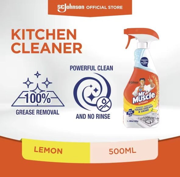 mr muscle kitchen cleaner