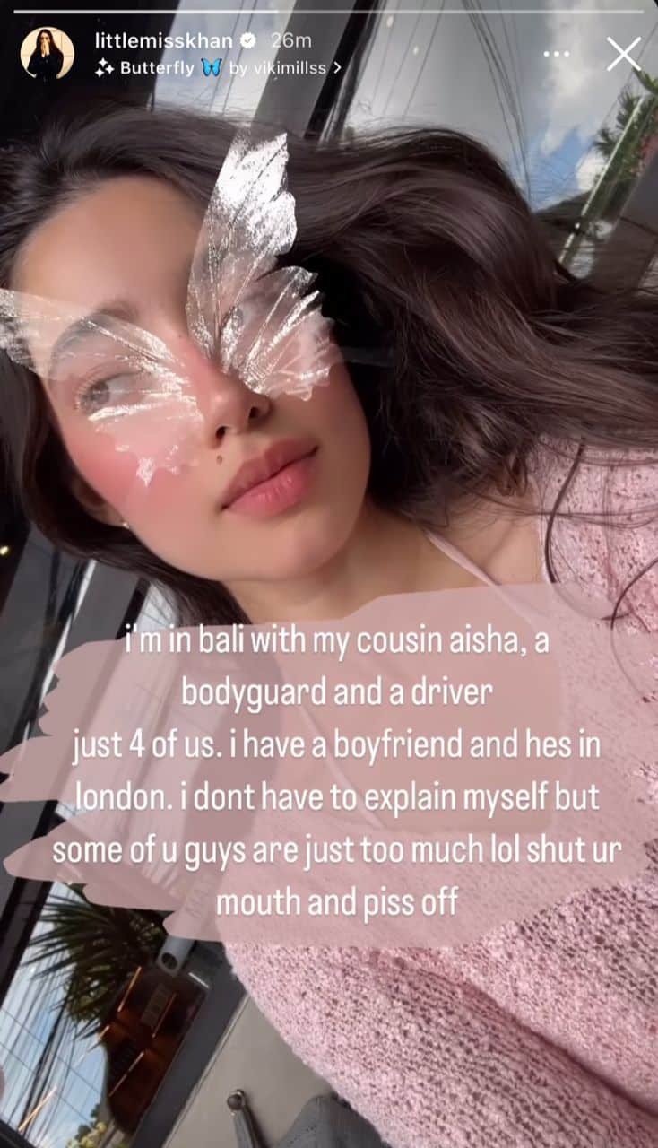 Ohmedia ameera khan | saya ada boyfriend dia di london  bercuti di bali ameera khan berang dengan netizen | oh Artis   oh Media | oh Media Ameera Khan