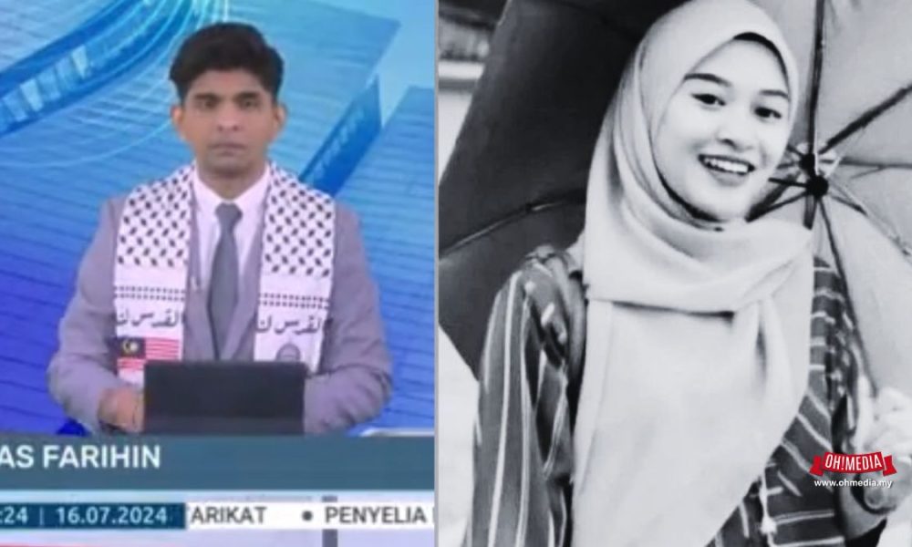 Pembaca berita Nur Farah Kartini