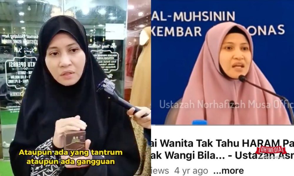 “Dulu Kata Haram Pakai, Sekarang?” Netizen Persoal Ustazah Asma’ Harun Jual Minyak Wangi Wanita | Oh! Media