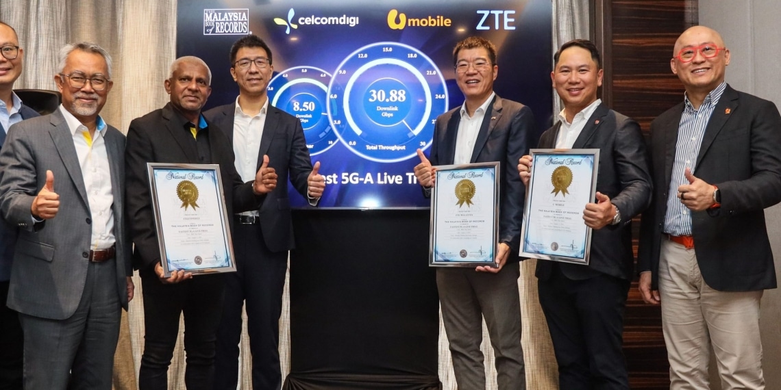 Ohmedia 240813 celcomdigi umobile zte fastest mobile speed 5g a kuching sarawak 0 scaled 1140x570