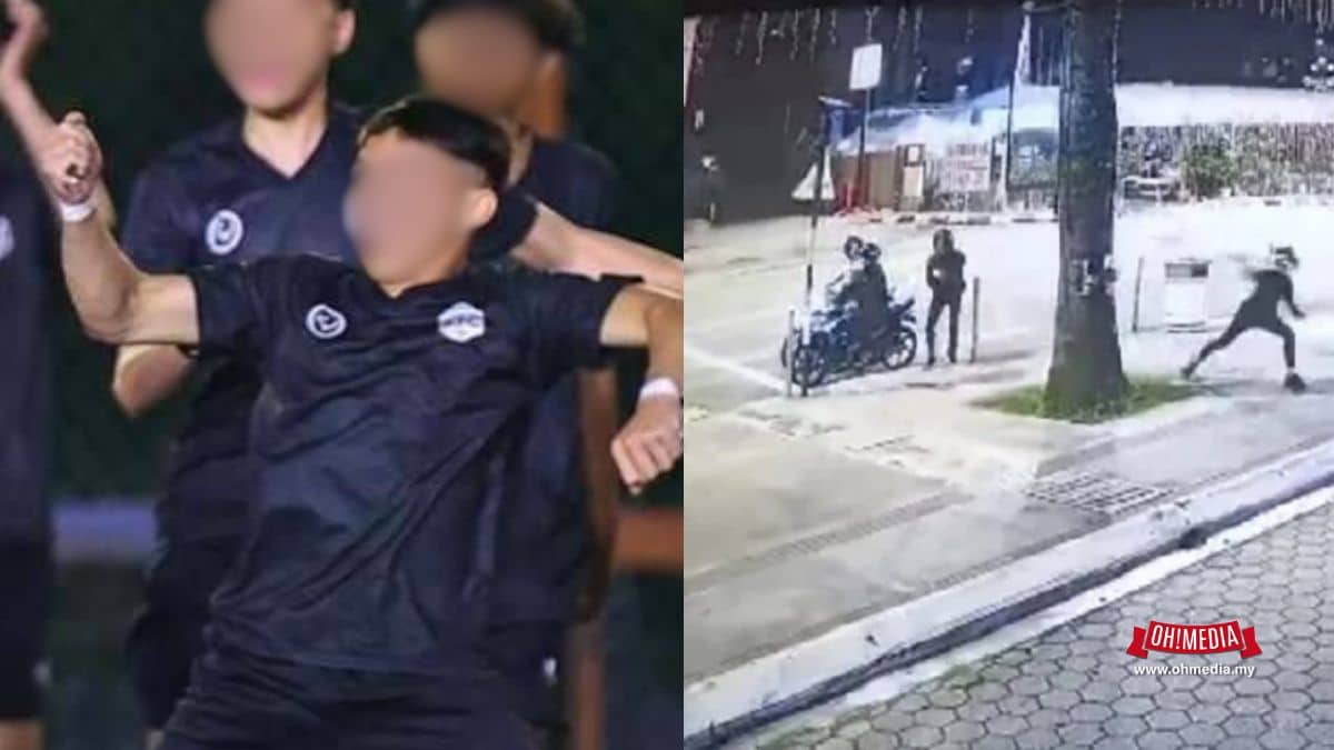 Ohmedia pemain bola baling malatov kerambit