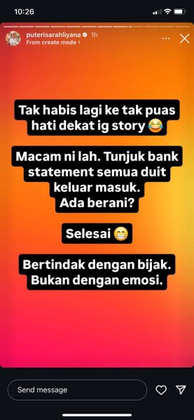 Ohmedia puteri sarah 7 | gelap mata dik sambung perang puteri sarah cabar bekas pekerja di media sosial | oh Artis oh Media | oh Media Ohmedia puteri sarah 7