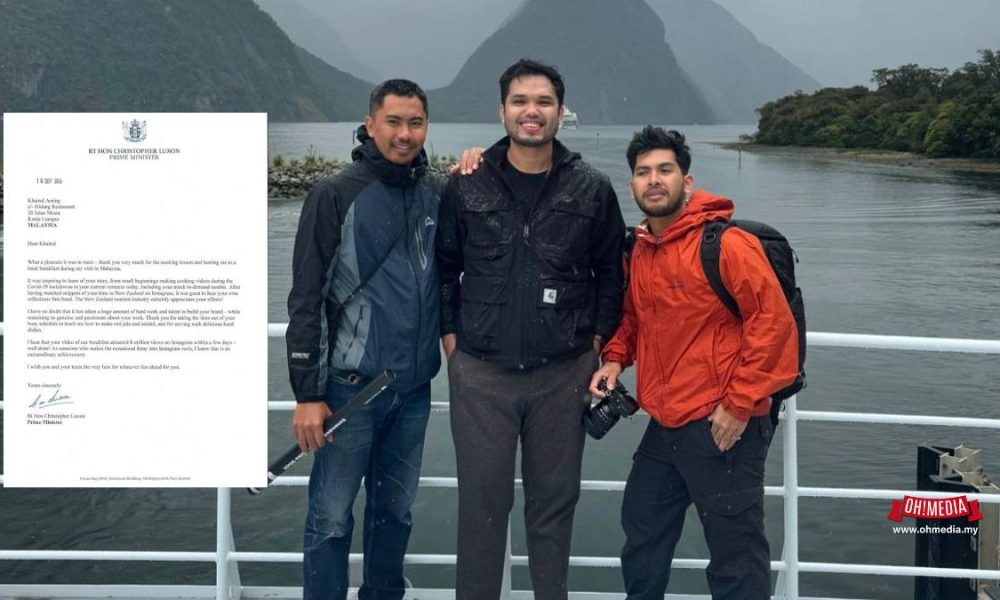 PM New Zealand Hantar Surat Penghargaan Rasmi Kepada Khairul Aming | Oh! Media