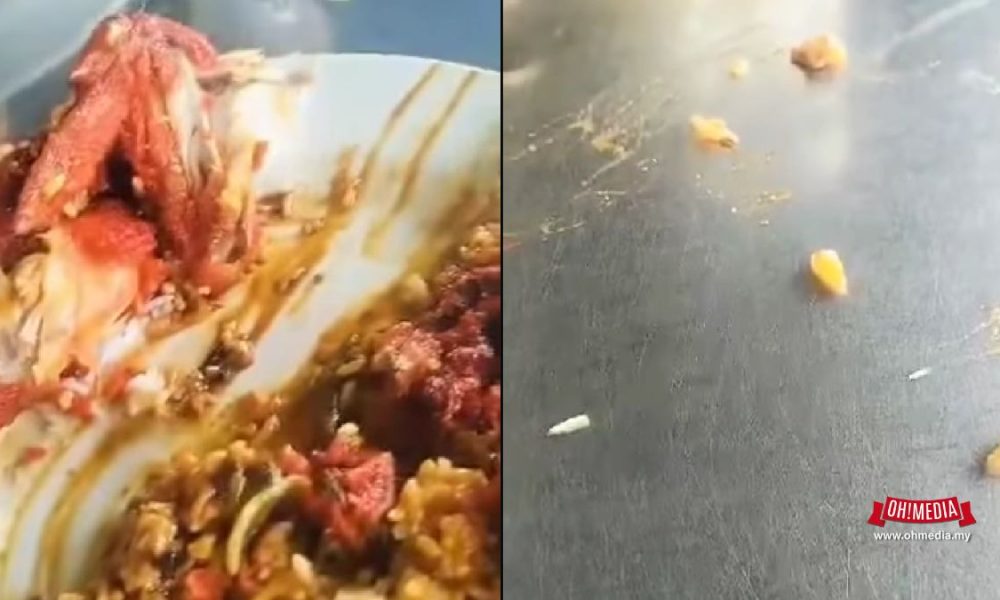 Kedai Nasi Kandar Diarah Tutup Sementara, Pelanggan Wanita Jumpa Ulat Dalam Telur Masin | Oh! Media