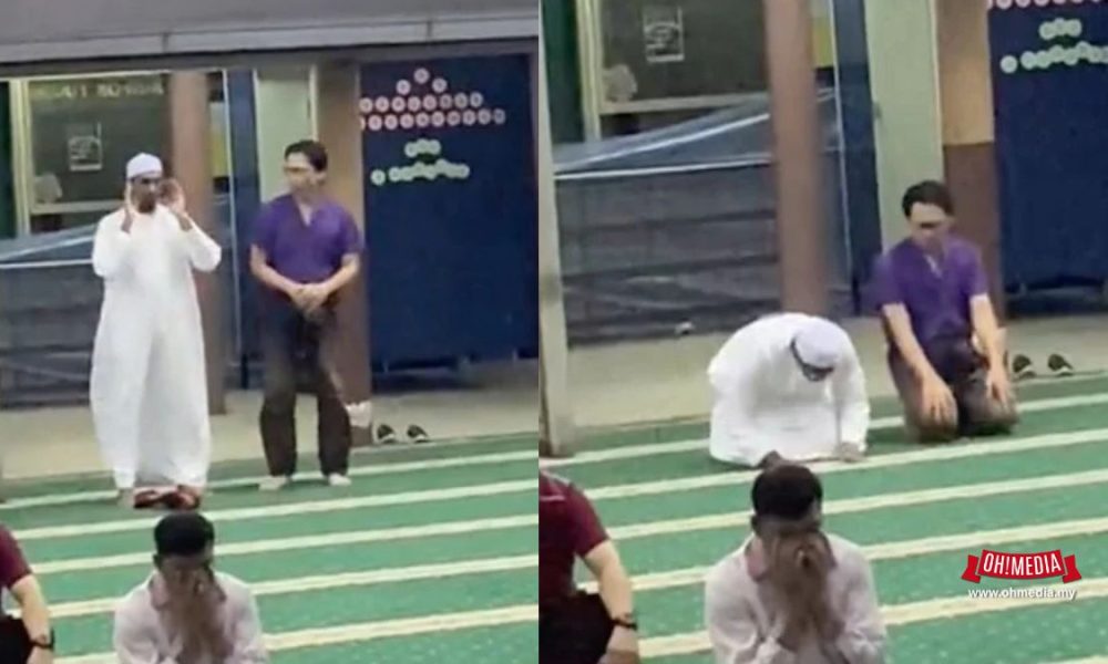 Pemuda ‘Merangkak’ Belajar Solat Di Masjid Undang Sebak Netizen | Oh! Media