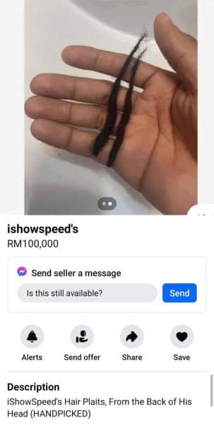 Rambut Ishowspeed