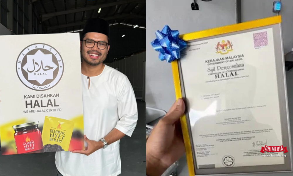 Baru Terima Sijil Halal, Netizen Tanya Makanan Sebelum Ni Tak Halal Ke? Ini Respon Khairul Aming | Oh! Media