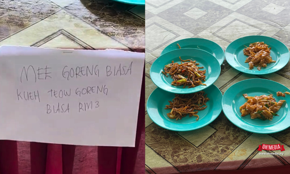 Pengusaha Kantin Sekolah Dikecam, Jual Mee Goreng RM3 Tapi ‘Portion’ Sangat Sedikit | Oh! Media