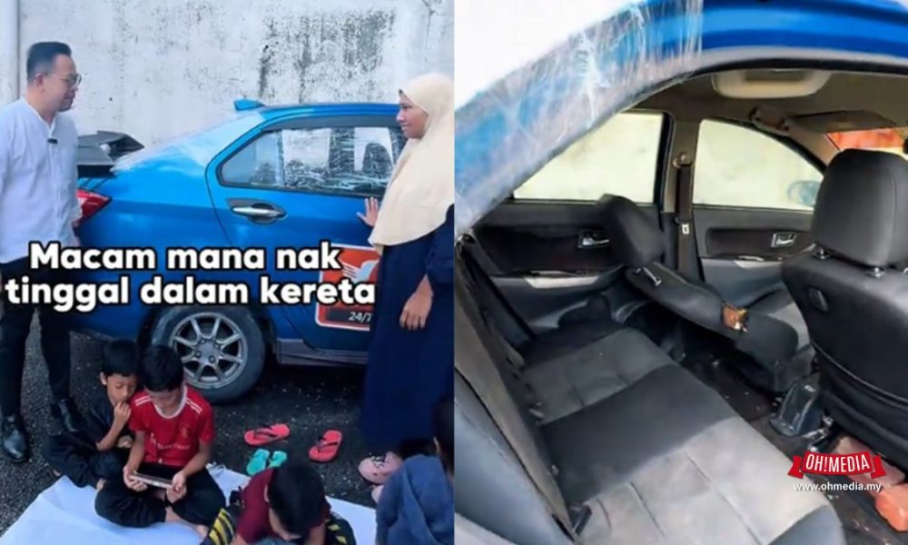 7 Sekeluarga Tinggal Dalam Kereta Selepas Bayar Deposit Rumah, Ditipu Scammer | Oh! Media