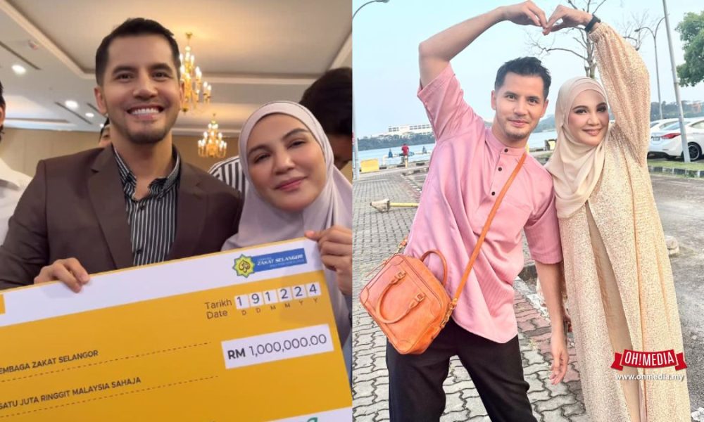 Aliff Syukri Dan Shahida Sumbang Zakat RM1 Juta, Harap Dapat Bantu Insan Memerlukan | Oh! Media