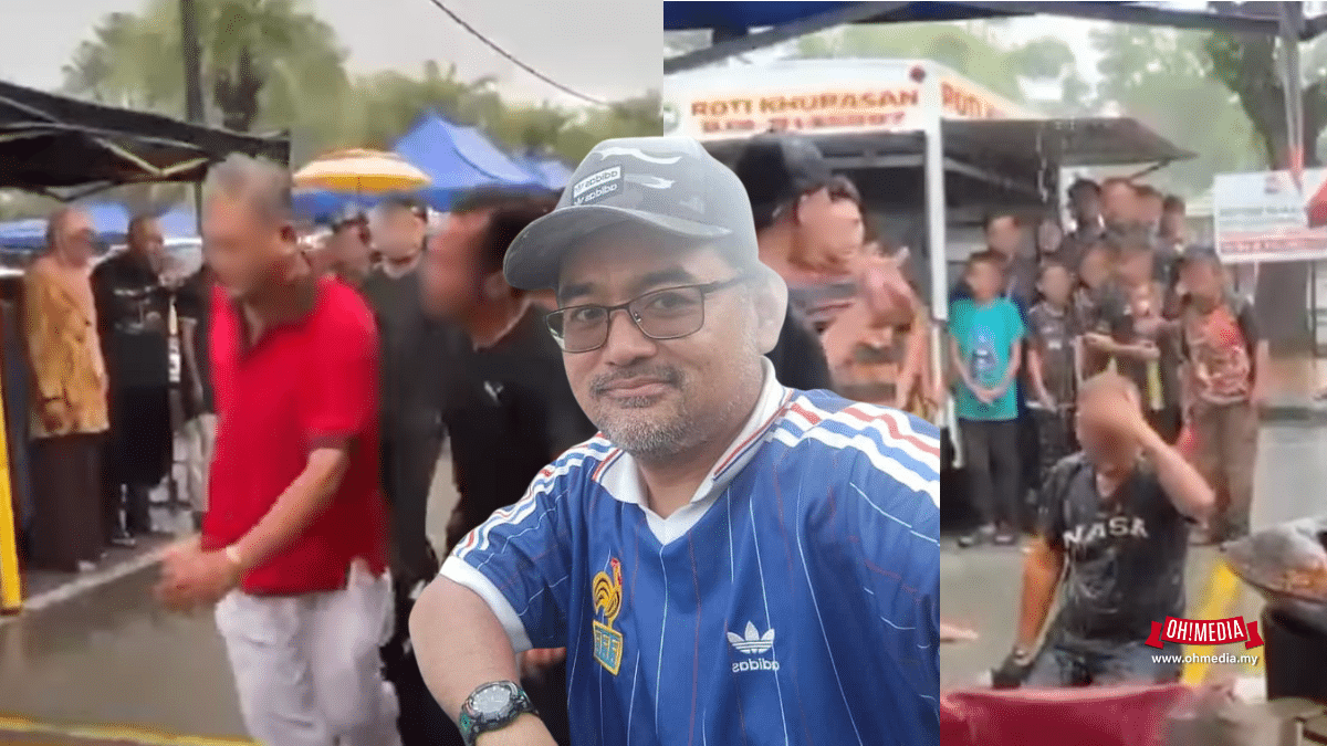 Lelaki oku terajang pasartani ohmedia