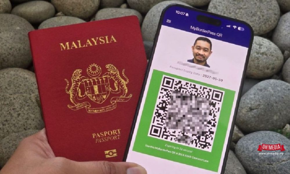 Warganegara Malaysia Wajib Muat Turun Aplikasi MyBorderPass Untuk Daftar Maklumat Perjalanan | Oh! Media