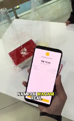 Resit | nampak macam real Tular aplikasi qr code palsu tipu transaksi | oh Tidak oh Media | oh Media Qr Code