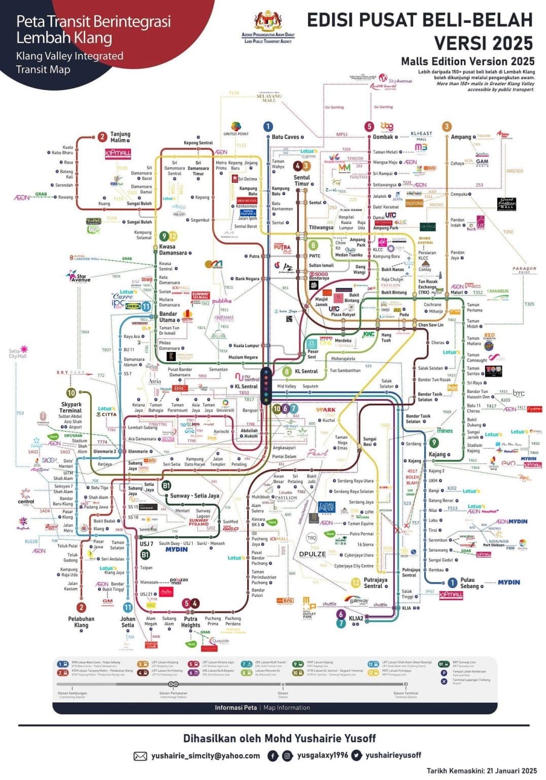 Peta Transit Lembah Klang Edisi Pusat Beli Belah 2025 Ohmedia Transit Map 2025 1076x1536 