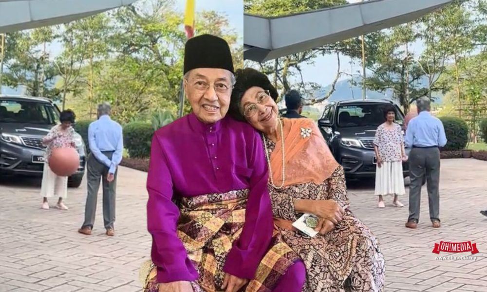 “Sebak Pula Rasa…” – Gelagat Tun Mahathir Main Bola Dengan Isteri Raih Perhatian Netizen | Oh! Media