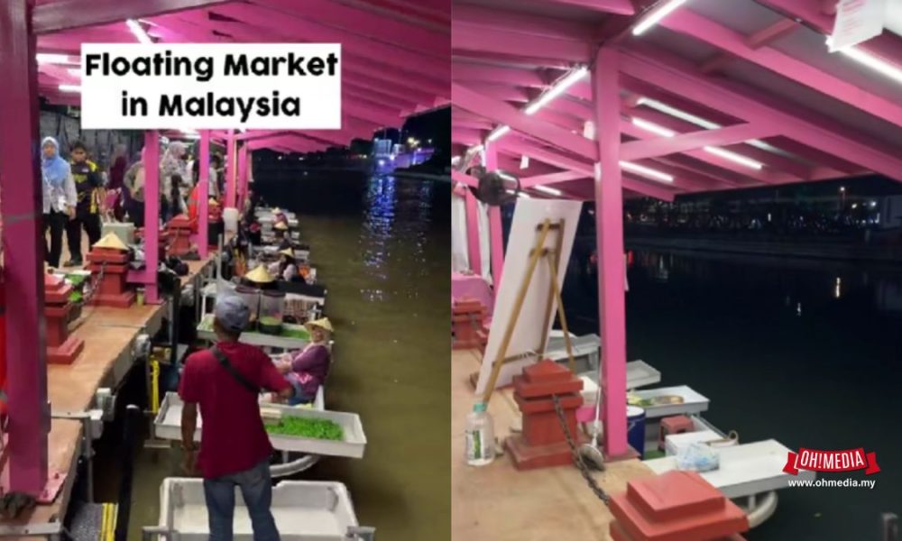 Floating Market Melaka Suram, Peniaga Kecewa Tiada Pelanggan Dan Banyak Kedai Tak Buka | Oh! Media