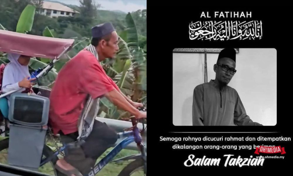 Pernah Viral Ubah Suai Basikal Demi Keselesaan Anak, Pak Cik Basri Meninggal Dunia | Oh! Media