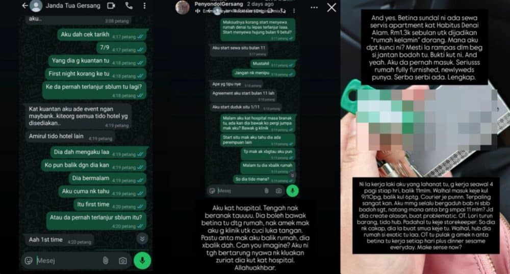Whatsapp image 2025 02 03 at 12 34 08 pm | suami curang dengan staf bank ketika isteri sarat mengandung Wanita ini dedah bukti mengejutkan | oh Tidak oh Media | oh Media Whatsapp Image 2025 02 03 at 123408 Pm