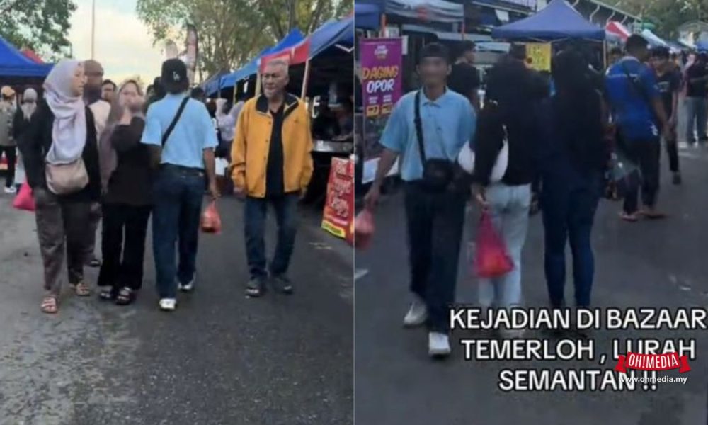 Lelaki Sengaja Langgar Wanita Di Bazar Mengaku Gersang