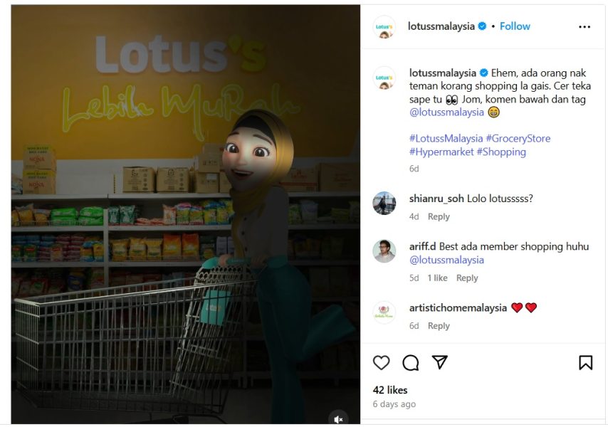 ‘Macam Ada Yang Tak Kena’, Instagram Lotus’s Malaysia Dihack?