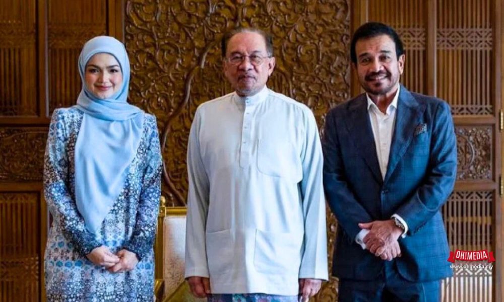 Siti Nurhaliza Jumpa Anwar Ibrahim, Diminta Jadi Teladan Buat Artis Muda! | Oh! Media