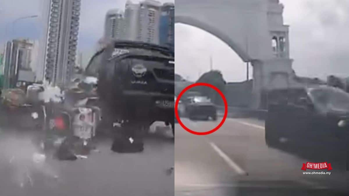 Navara langgar motor | terbongkar Dashcam rakam nissan navara sedang berlumba sebelum langgar lari motosikal | trending oh Media | oh Media Navara Langgar Motor