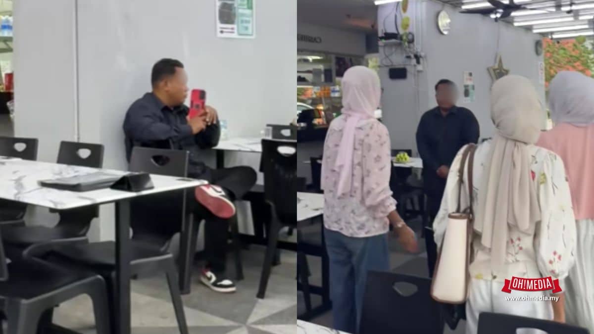 Ohmedia lelaki kantoi rakam wanita kedai makan | lelaki kantoi rakam perempuan dekat kedai makan | oh Media Ohmedia lelaki kantoi rakam wanita kedai makan