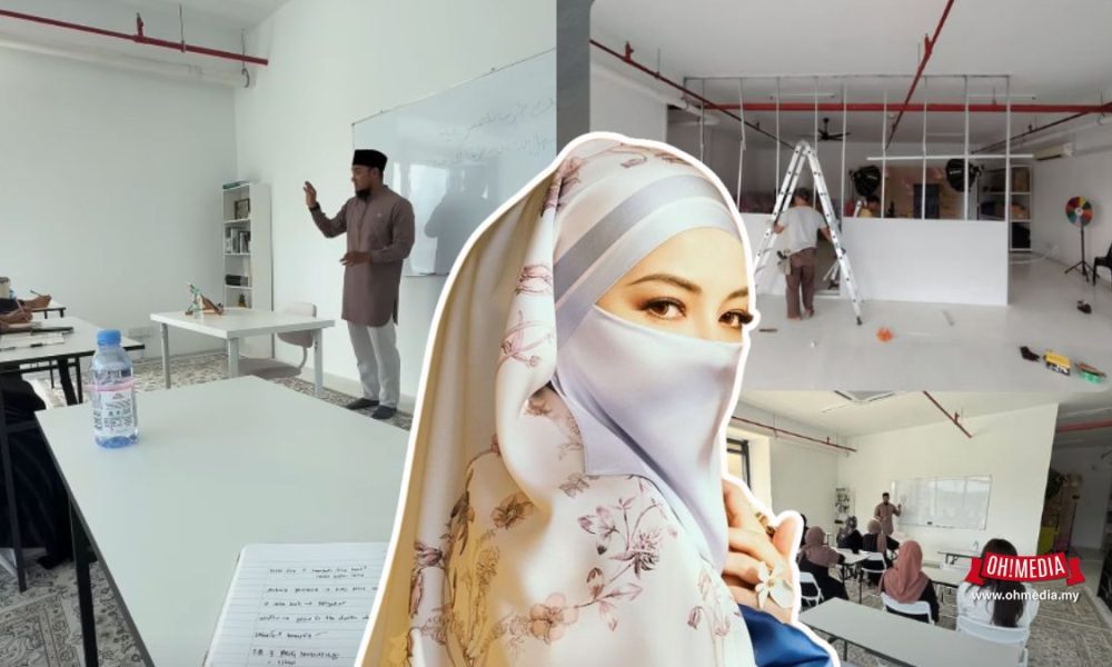“Terima Kasih Suami Tak Jemu Potpet Dekat I” – Neelofa Tukar Ruang Pejabat Buat Kelas Ilmu | Oh! Media