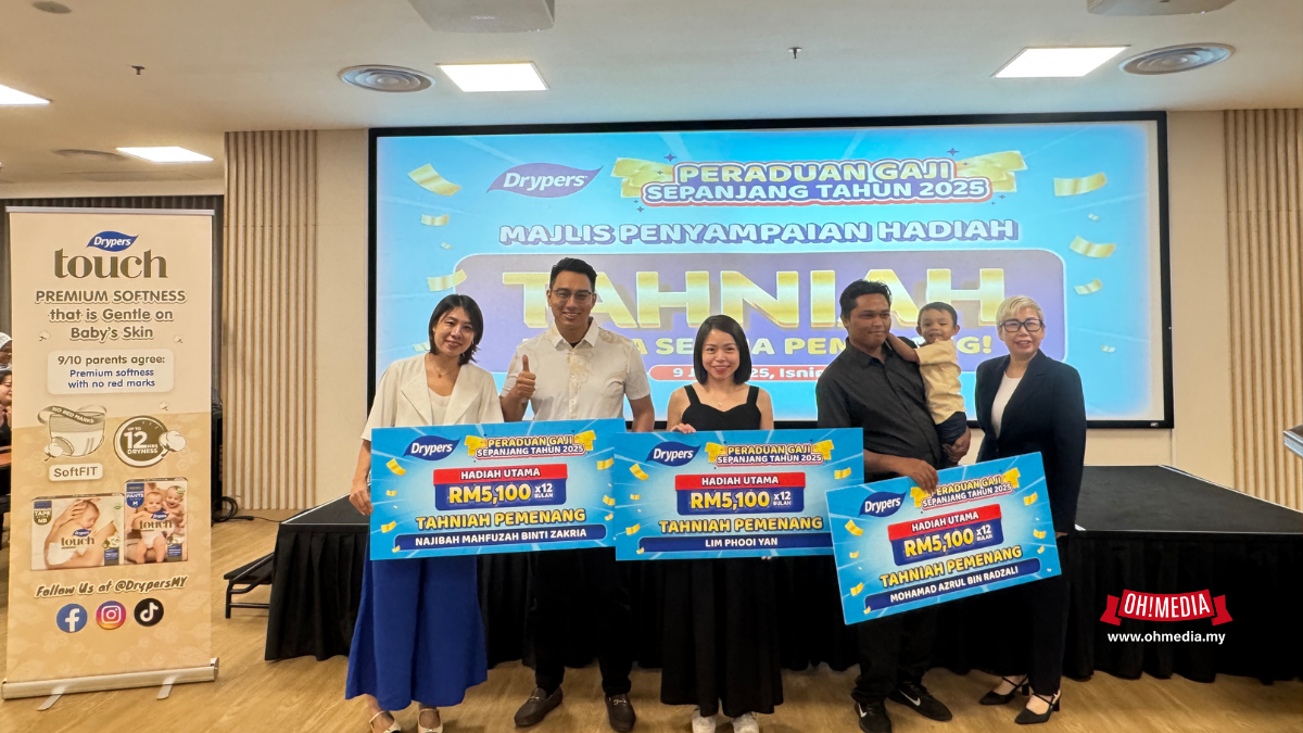 Pengguna Setia Drypers Bawa Pulang Hadiah Utama RM61,200 | Branded – Oh! Media
