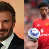 David Beckham Amad Diallo   2