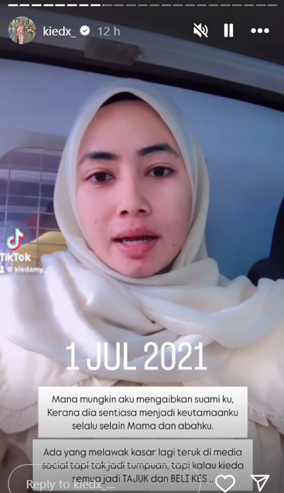“Kieda Tak Sempurna Macam Hampa” – Kieda Crepe Mohon Maaf