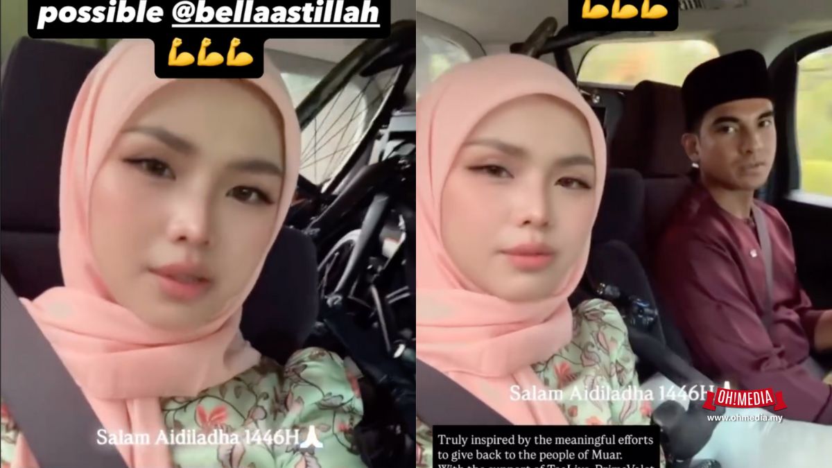 Ohmedia syed saddiq bella astillah bantuan muar