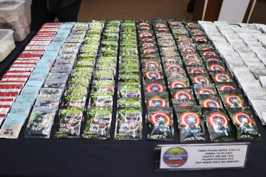 Dadah | sindiket guna kondominium mewah simpan bunga ganja bernilai rm3 55 juta | oh Tidak   oh Media | oh Media Dadah