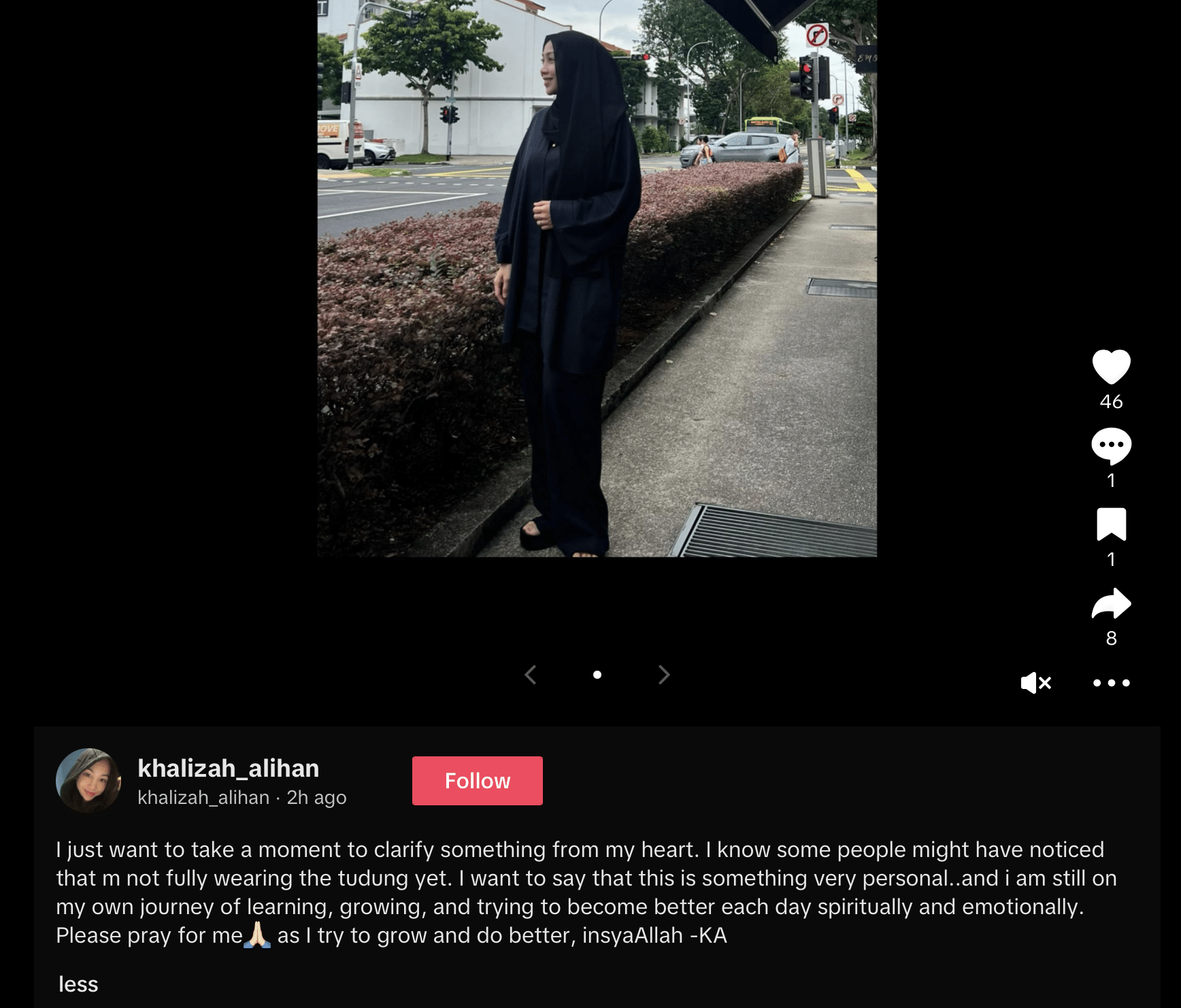 “Saya Masih Dalam Proses Belajar” – Isteri Fikry Ibrahim Jelaskan Isu On Off Bertudung